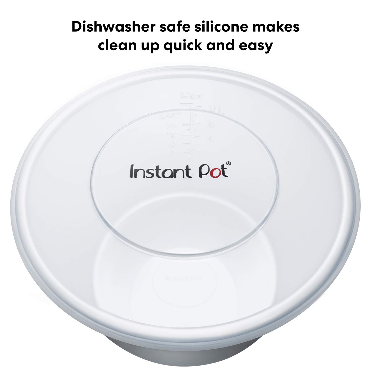 Genuine Instant Pot Silicone Lid 5 Quart and 6 Quart