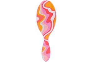 Wet Brush Original Detangler, Ice Cream (Sun Days), Ultra-Soft IntelliFlex Bristles Glide Through Tangles, Detangling Hair Brush (Wet & Dry), Women & Men, Limited Edition