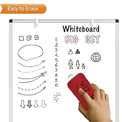 VIZ-PRO Magnetic Portable Easel Dry Erase