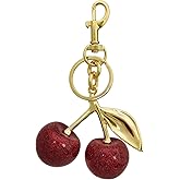AXEN Cherry Keychain Bag Charms For Handbags Purse Women Gift Ideas