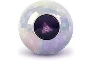 Genuine Fred WONDERBALL The Mystic Mirroball, Disco Ball Decision Maker and Fortune Teller, Iridescent Finish, Gift-Ready Packaging, Retro Party Accessories