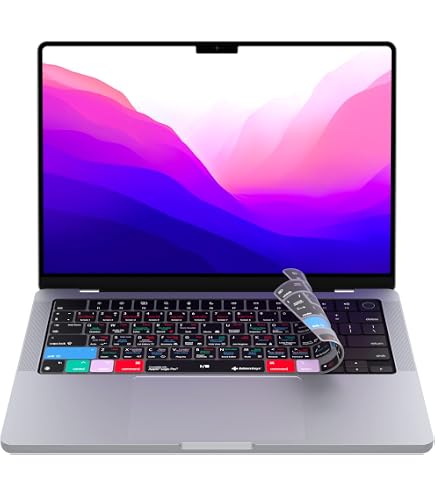 Amazon.com: Final Cut Pro Keyboard Cover for 14