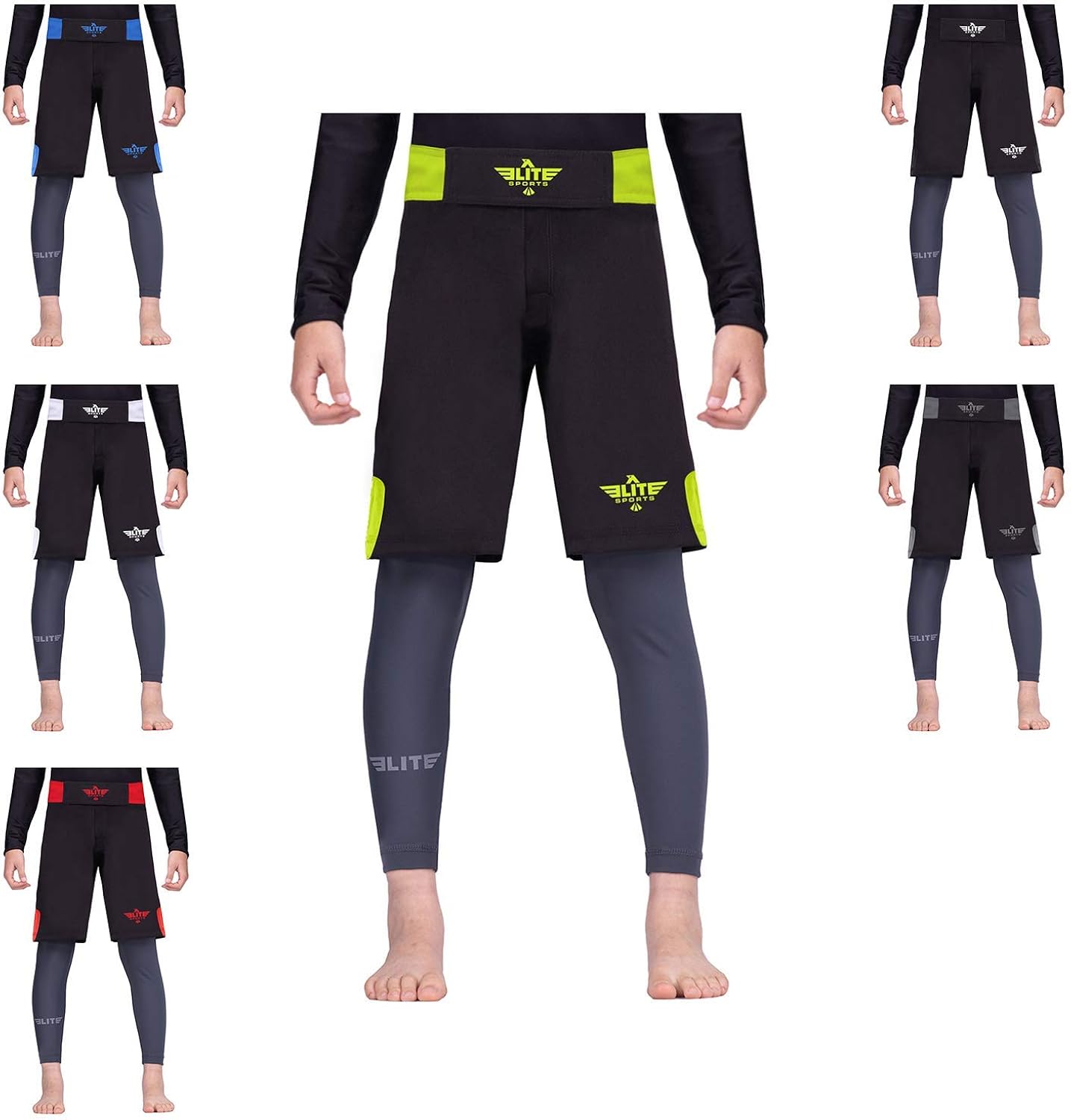 Elite Sports Kids MMA BJJ No GI UFC Grappling Jiu Jitsu