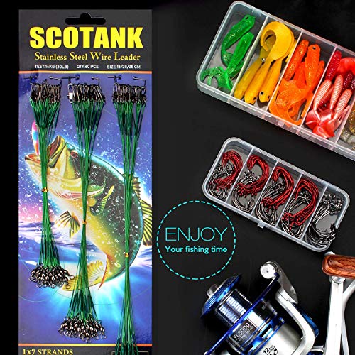 Scotank Fishing Leaders, Fishing Tackle, Tooth Proof Fish Line