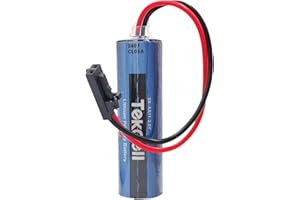 3.6V 2400mAh SB-AA11 Non-Rechargeable Lithium Battery with Black Plug for Doosan ATC CNC Machine Tool Battery