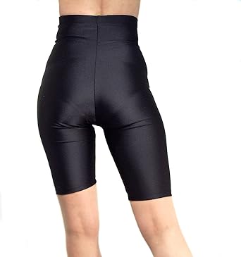 high waisted black shorts spandex