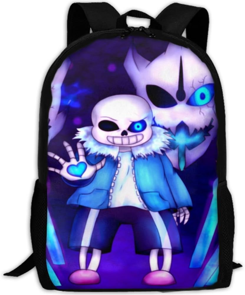 Undertale Sans Adult Outdoor Leisure Sports Backpack And School Backpack