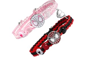 NTIERA Matching Bracelets for Couples Birthday Gift For Best Friend Heart Charm Couples Bracelets Gifts for for Bf Gf