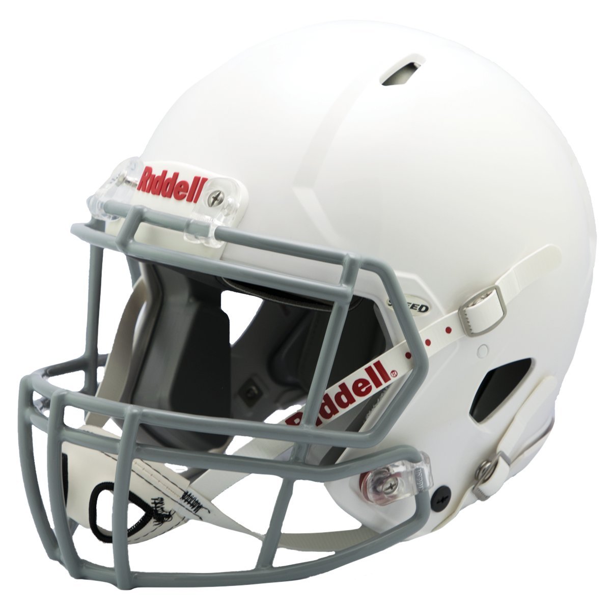 Riddell Victor Youth Helmet, White/Gray