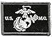 USMC Tactical Patch - Black & White