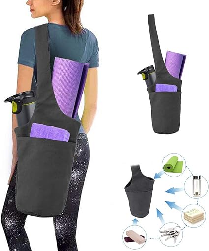 Amazon.com: Auflyee - Bolsa para esterilla de yoga con ...