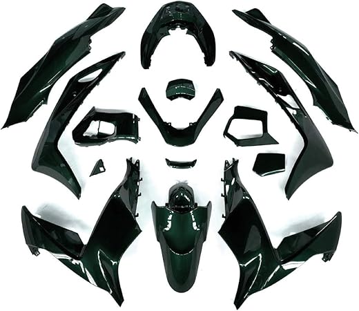 Amazon 特 ホンダ Pcx Pcx125 Pcx150 Jf56 Kf18 外装カウル カウルキット 外装セット ダークグリーン 15点セット トクトヨ Tokutoyo 外装パーツセット 車 バイク