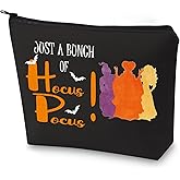 G2TUP Sanderson Sisters Makeup Bag Sisters Inspired Gift Just a Bunch of Witch Sisters Cosmetic Bag (Just a Bunch MG)