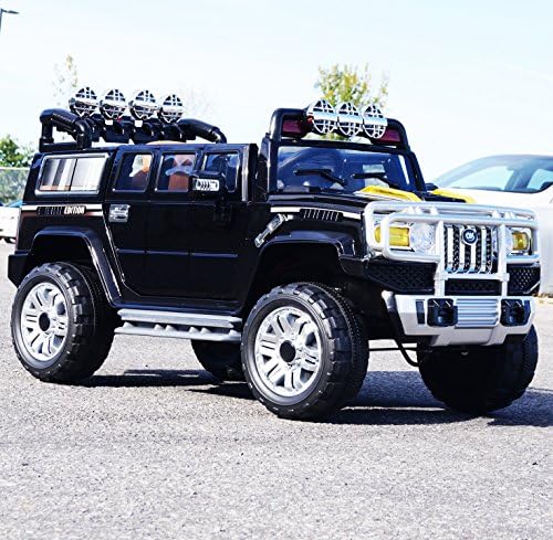 SMARTWHEELS. BATTERY OPERATED 12V RIDE ON TOY CAR FOR KIDS HUMMER STYLE REMOTE CONTROL.