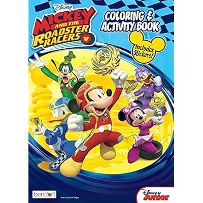 Buy Bendon 224 Coloring And Activity Pages Mickey And The Roadster Racers Online In Jordan B07cbllh7k