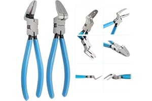 IOppWin Panel Clip Pliers, Auto Trim Removal Fastener Plier Car Door Panel Clip Tools Plastic Rivets Pry Puller Adjustable Multipurpose Diagonal Cutting Pliers 1 Pcs