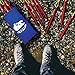 Chill Gorilla 10X Tent Stake. Heavy Duty Lightweight Strong Aluminum Alloy pegs for Camping, rain tarps, Hiking, Backpacking. Essential Camping & Survival Gear. ENO Accessory. Red