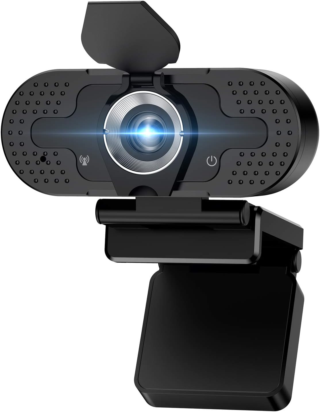 Webcam with Microphone, 1080P HD Live Streaming Webcam for Desktop or Laptop PC USB Plug and Play Camera for Computer Widescreen Video Calling, Recording, Conferencing, Online Classes,Streaming,Gaming