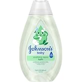 Johnson's Baby Soothing Vapor Bath, Calming Aromas, 13.6 fl. oz | Gentle No More Tears Formula, Soothes &amp; Comforts Baby, Hypoallergenic, No Added Parabens, Sulfates &amp; Dyes