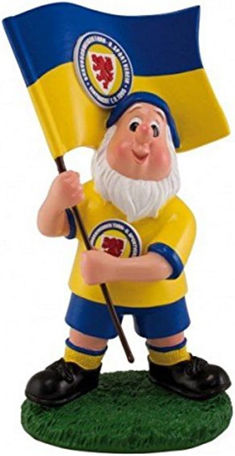 Eintracht Braunschweig Garden Gnome with Flag, Small