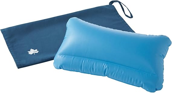Amazon ロゴス Logos まくら 小さくたためるmyまくら エアーまくら 空気注入型 カバー 収納袋付き ロゴス Logos ピロー 枕