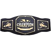 Gxiietem Championship Title Belt for Wrestling Boxing Football Championship Belt for Kids and Adult, Leather Belt 47 Inches
