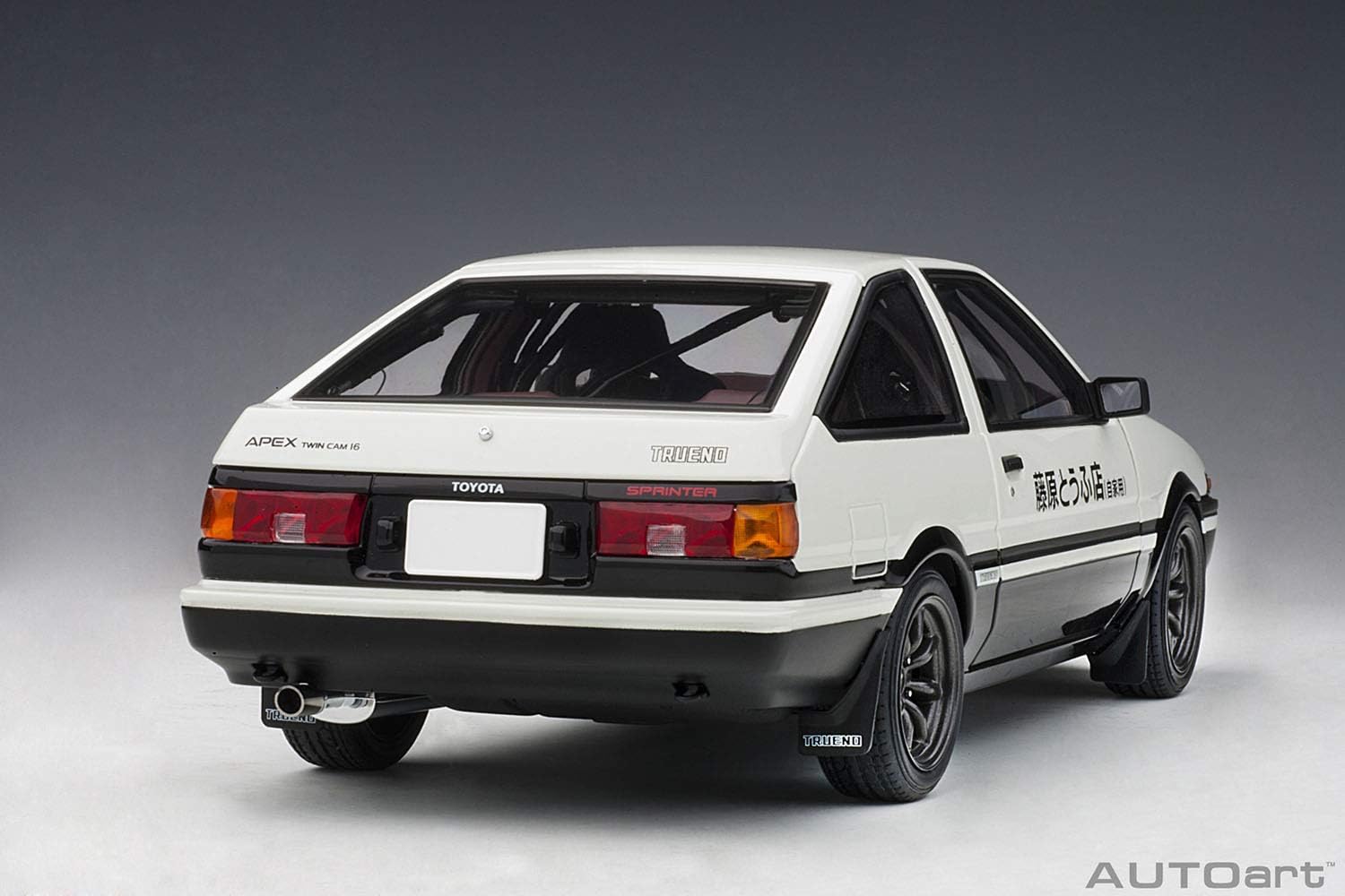 Amazon Autoart 1 18 トヨタ スプリンター トレノ Ae86 頭文字 イニシャル D プロジェクトd ファイナルバージョン 完成品 ミニカー ダイキャストカー ホビー