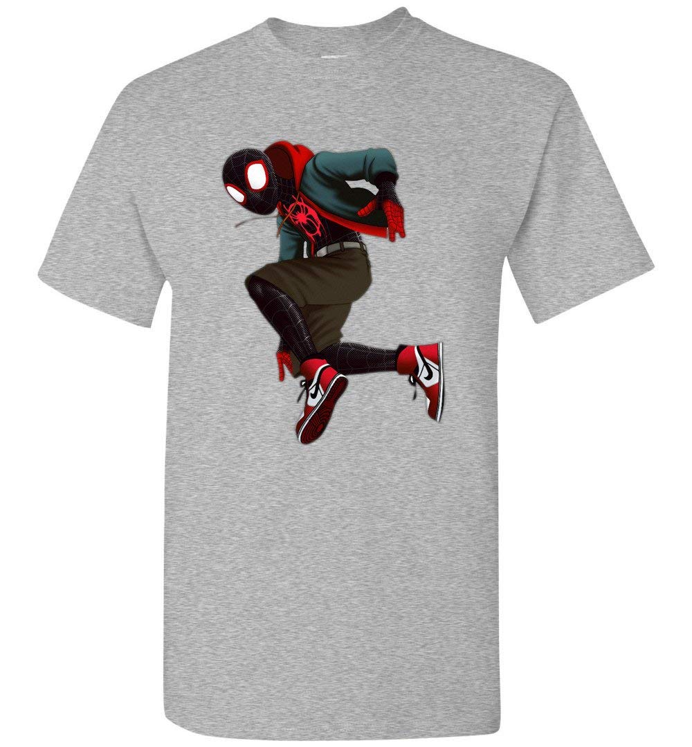 Into The Spider Verse Miles Morales Suilt Spider Mn Fans T Shirt