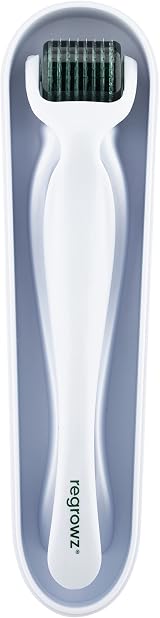 Regrowz Derma Roller 192x Titanium Microneedle Hair Scalp Beard Growth Roller view 6