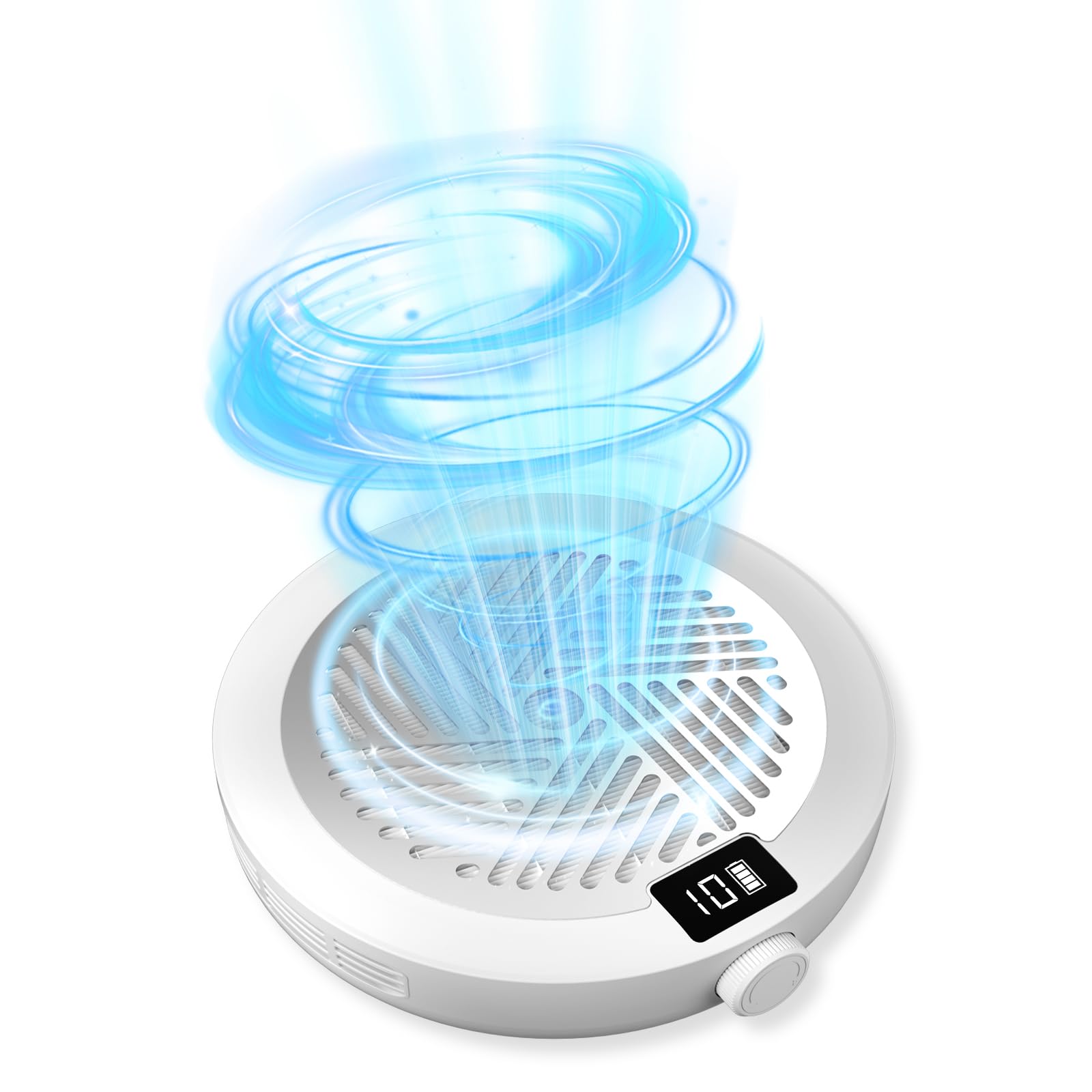 Photo 1 of ** FACTORY SEALED***Nail Dust Collector for Home & Professional Tech, Cordless Rechargeable Vacuum Fan with 10 Speeds, Low Noise Strong Suction, Portable Dust Cleaner with 2 Filters & Brush