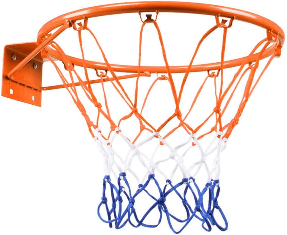 SANGDA Basketball Net Replacement, Indoor Outdoor Wall Mounted Goal Hoop Basketball Hoop Toy With Rim Net Hanging Basketball Basketball Rim Goal Hoop Mini Hoop Basketball Goal