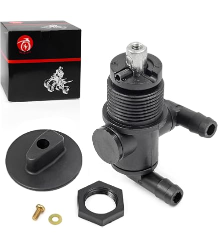 7052161 Fuel Shutoff Valve Petcock 3-Way Fits Polaris