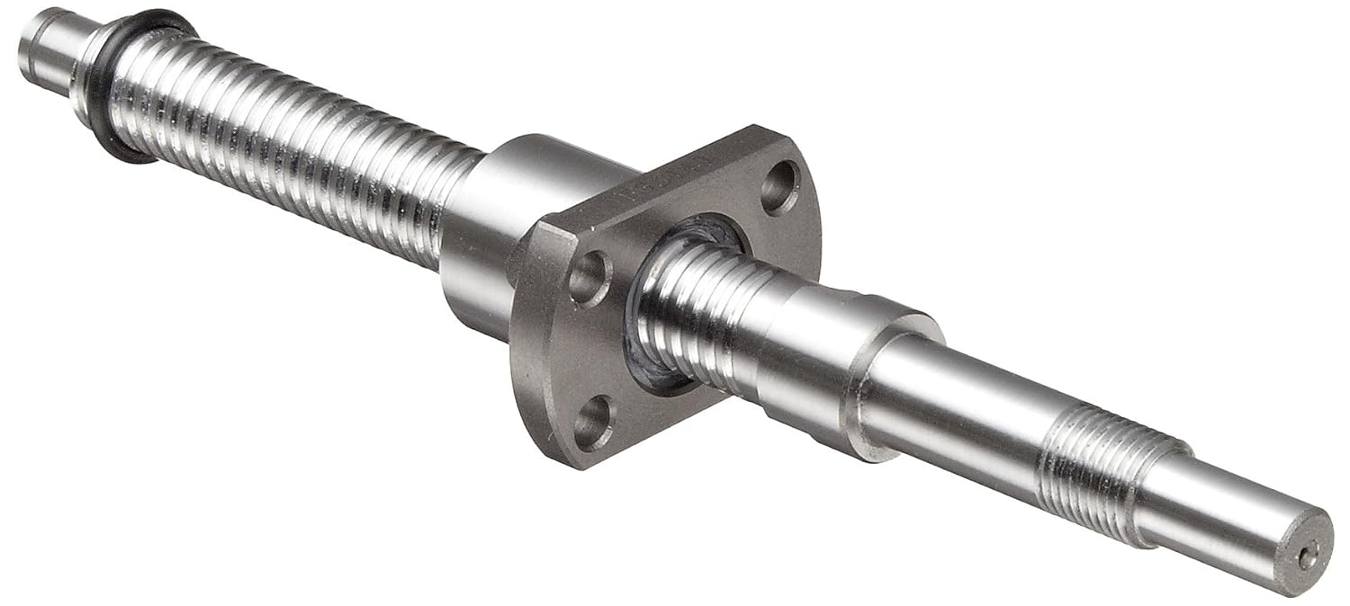 THK Steel Precision Ball Screw Assembly Model BNK1402, Screw Shaft