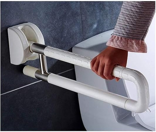 Amazon.com: JDQMCW Toilet Grab Bar, Fold Down Grab Bar for Toilet, 24