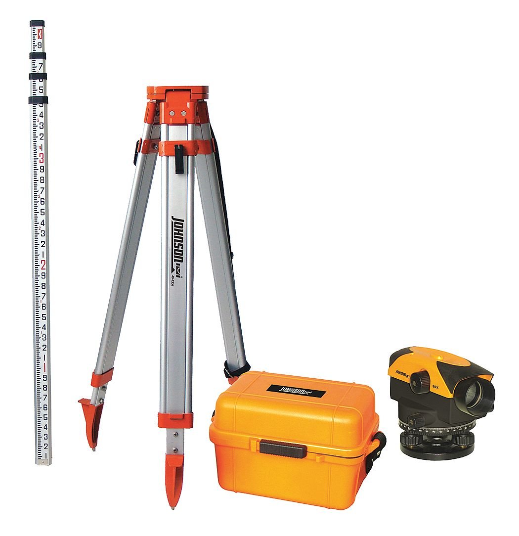 Лазерный уровень tools. 26x optical auto level package. инструмент уровень на фоне дома. level instrument.