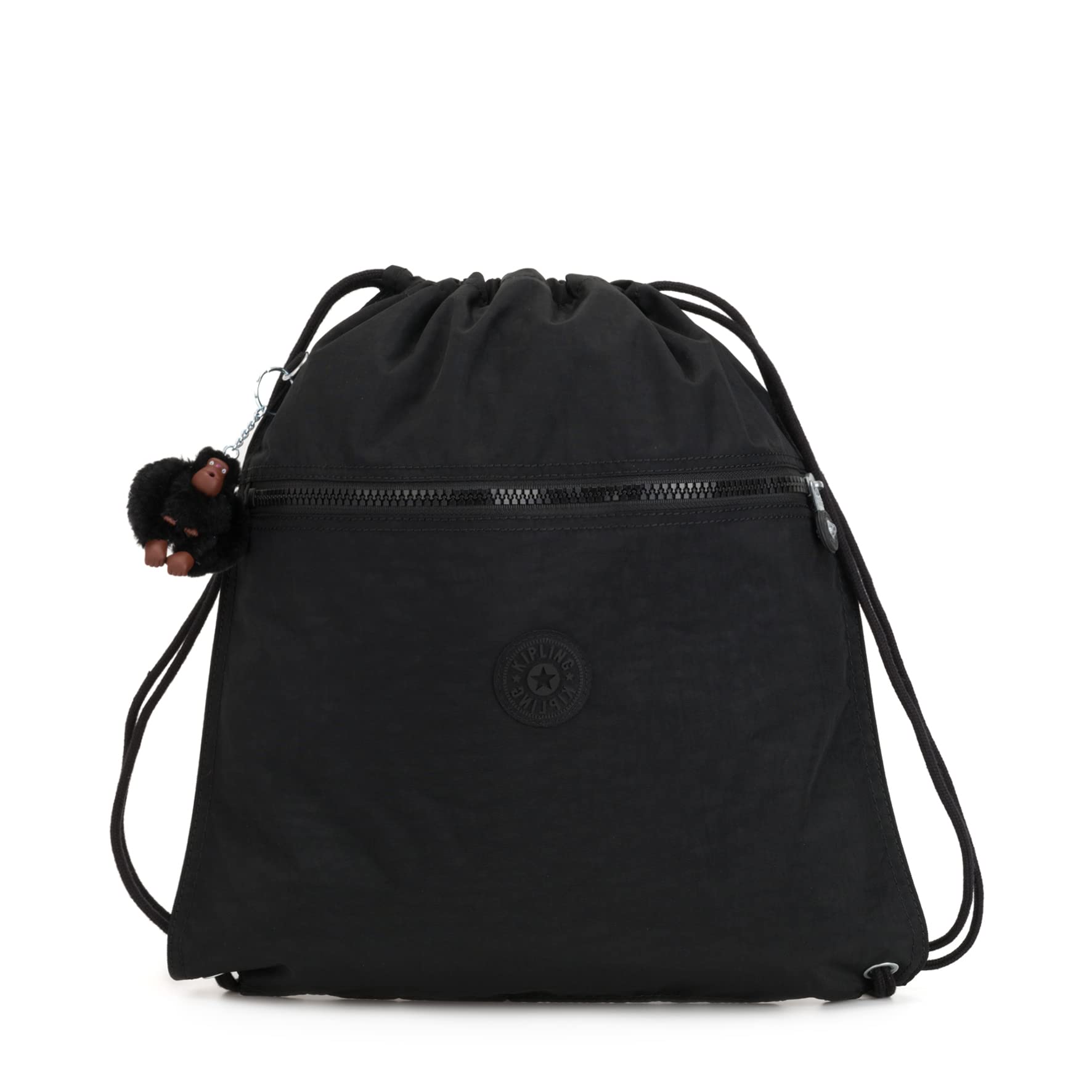Kipling SUPERTABOO Medium backpack, True Black (Black)