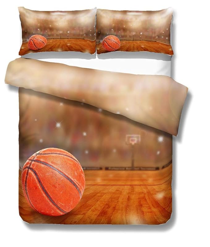 CHAOSE Juego De Sábanas Material Avanzado Anti-ácaro Baloncesto ...