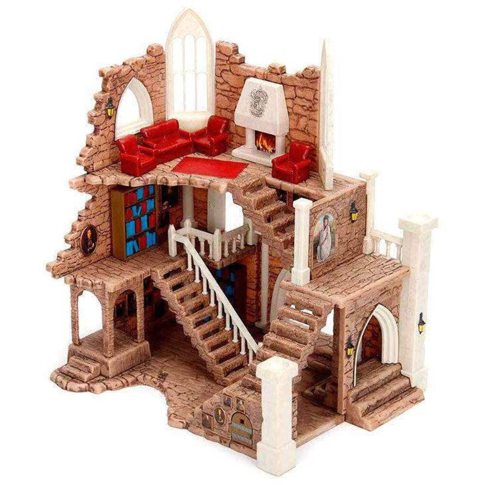 Smoby Jada - Harry Potter - 253185001 - Gryffindor Tower Playset + 2 Metal Figurines, 4 cm