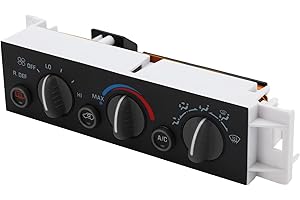 TUCKBOLD A/C Heater Climate Control Panel for Chevrolet C1500 11 Pin Durable | Front A/C Heater Climate Control Module Black 