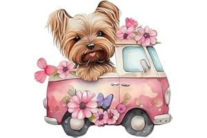 RYMILIE Dog Diamond Art Painting Kits for Adults, Full Drill Diamond Dots Paintings for Beginners, Round 5D Paint with Diamonds Pictures Gem Art Painting Kits DIY Crafts Kits【13.8x13.8inch】