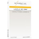 Integrative Therapeutics Lavela WS 1265 with Lavender Oil, 60 Softgels | Clinically Studied Oral Lavender Softgel for Stress and Sleep Support*, Calms Nervousness*, Silexan Supplement