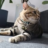 Leikedun 4 Set Vintage Small Dog Cat Bells Silver Metal Pendant Rings view 6