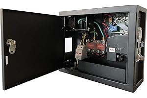 Sintron ST-003 Coin Operated Timer Control Box with NEMA 10-30R Receptacle 3 Prong 220V for US & Canada Dryer Power Plug 3 Pole 3 Wire, Use for Vending Machine, Gaming Machines, Massage Chairs, Pcs