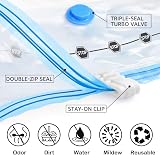 BoxLegend Vacuum Storage Bags 6 Large 80x60cm Double Zipper Reusable view 8