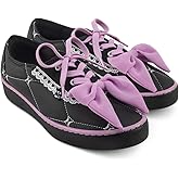 Hot Chocolate Design Women’s Sneakers – Artistic Printed Uppers, Lace-Up Style, Cushioned Removable Insole, Non-Marking Rubber Sole