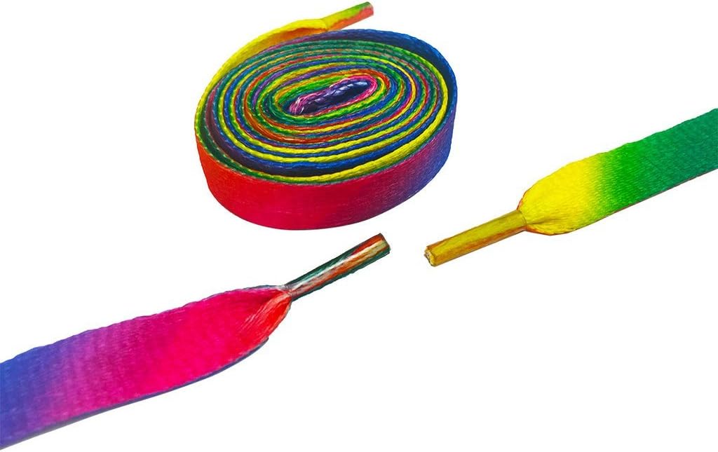 Neons Bright 45" Rainbow Shoelaces