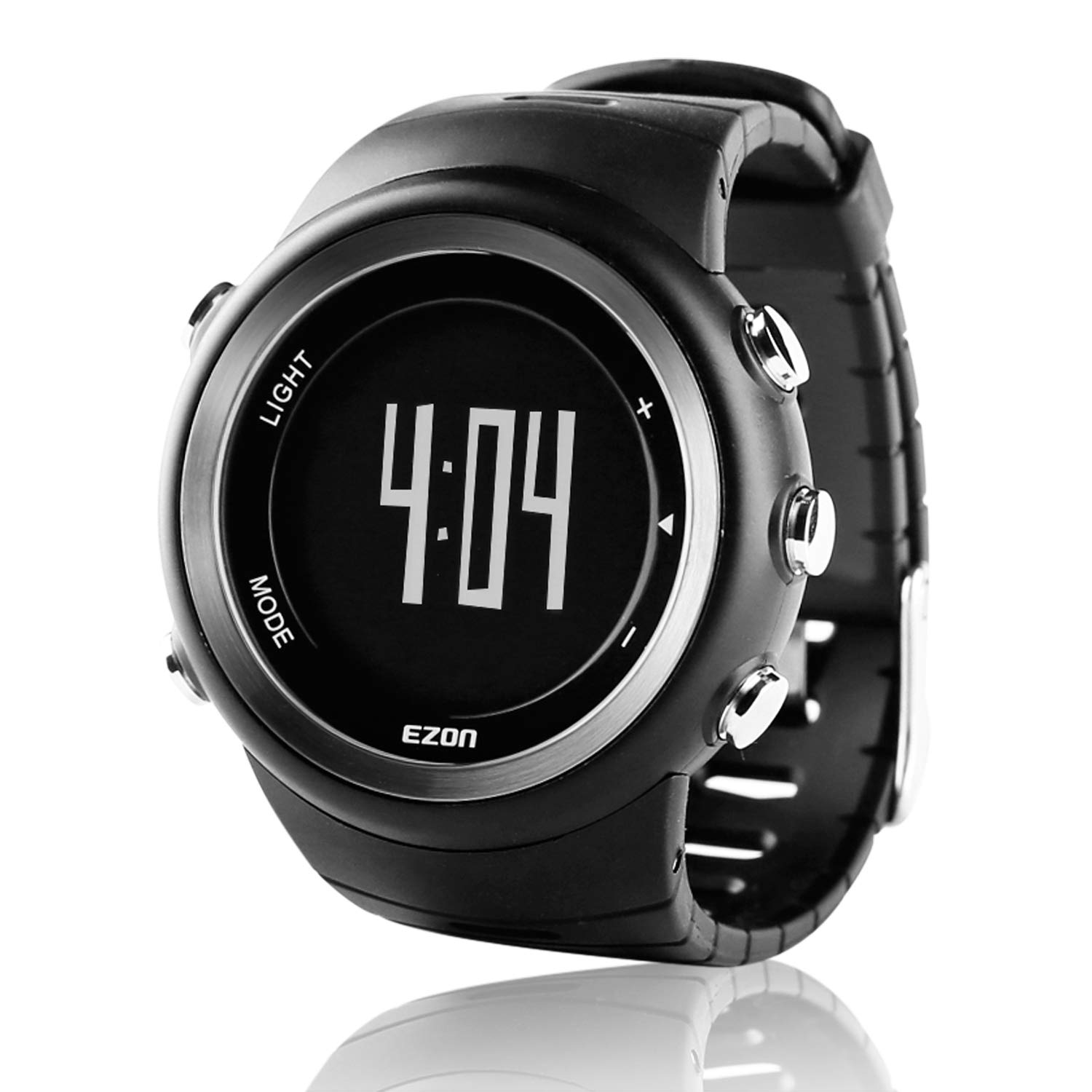 EZON Outdoor Sports Watch with Pedometer Calorie Counter Running Big Number Digital Wristwatch for Men and Women T023