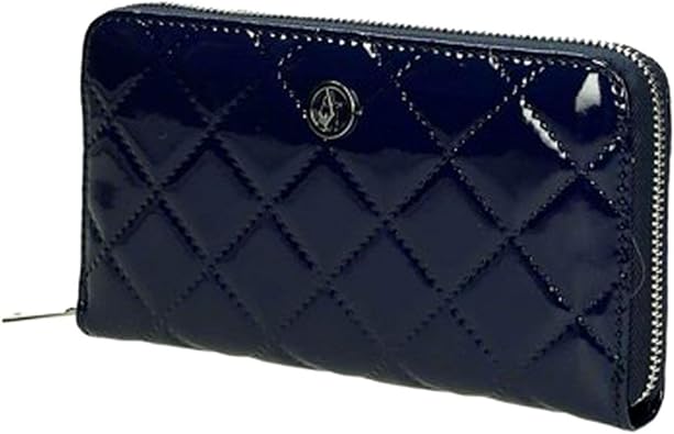 Amazon アルマーニジーンズ Armani Jeans レディース エナメル 財布 ラウンドファスナー長財布 B5v32 V4 12 Nero Black ブラック 並行輸入品 Armani Jeans アルマーニジーンズ シューズ バッグ