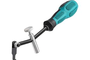 A-DCWMool 58430 Shaft Seal Puller for Easy Camshaft & Crankshaft Seal Removal, Seal Removal Tool Non-Slip Handle for Enhanced Grip