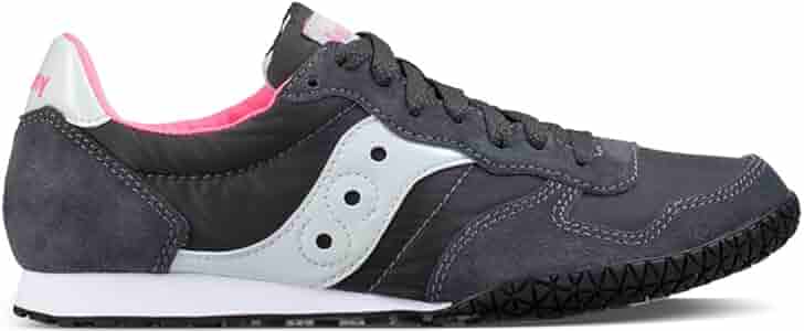 saucony charcoal pink